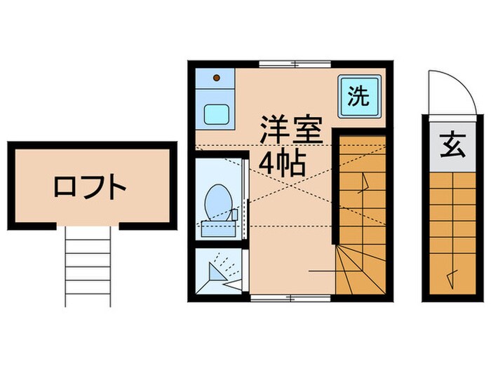 物件間取画像