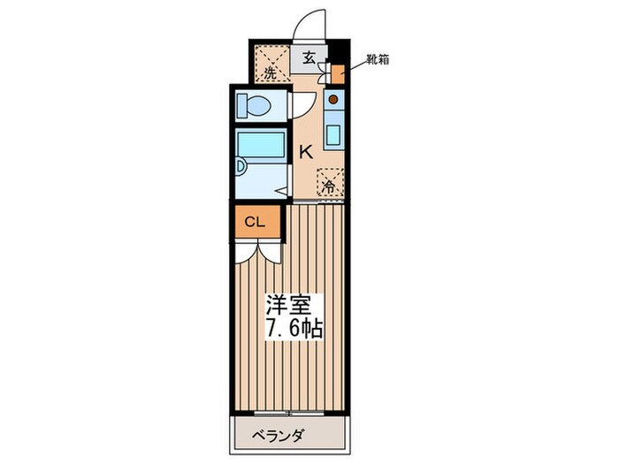 ハ－モニックの物件間取画像