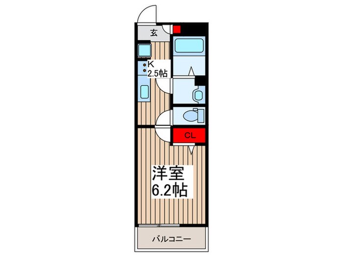 ヴィラ南浦和の物件間取画像