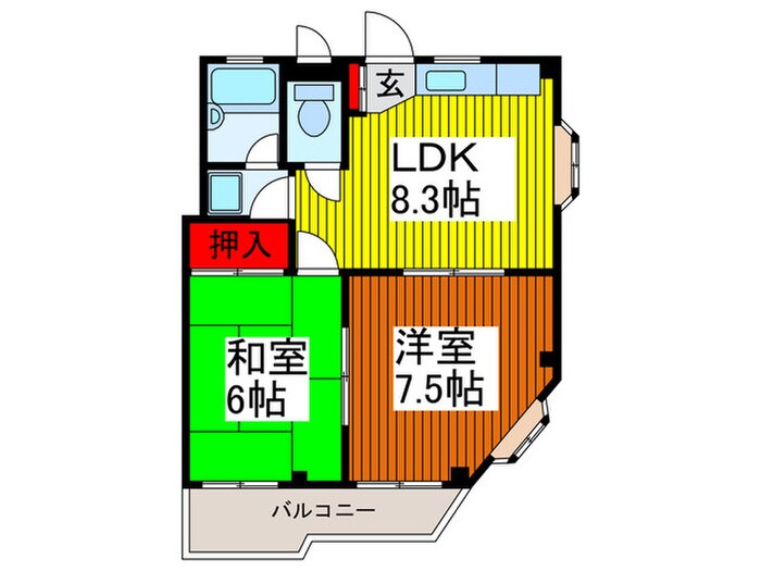 サカイビルの物件間取画像