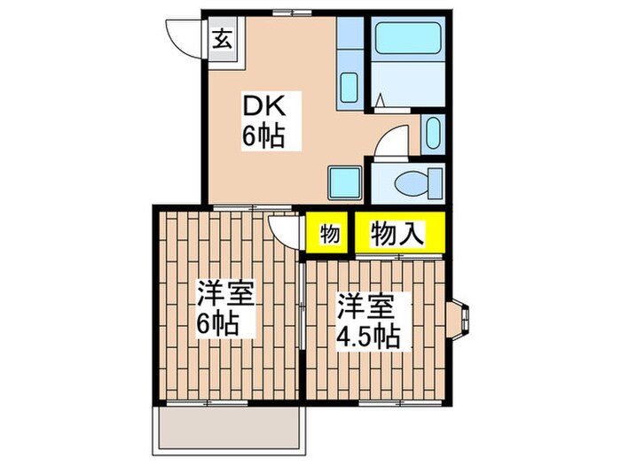 リッチモンド洋光台の物件間取画像