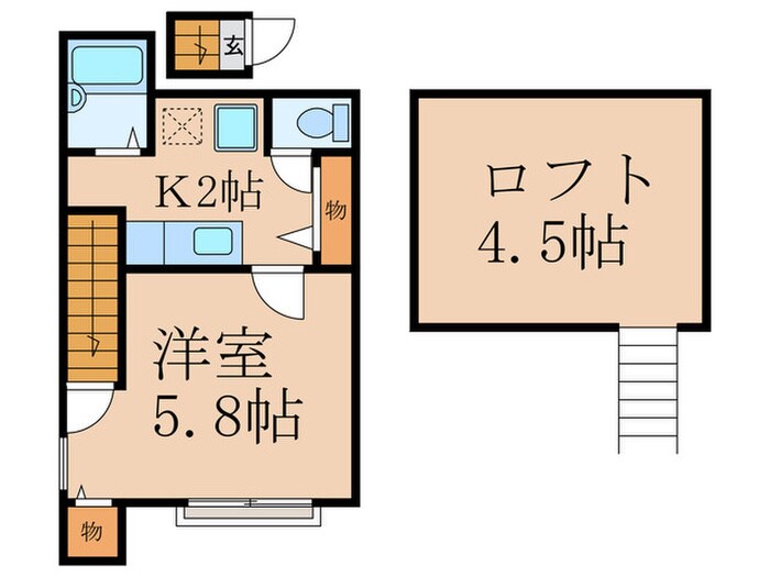 ソルフィー高島平の物件間取画像