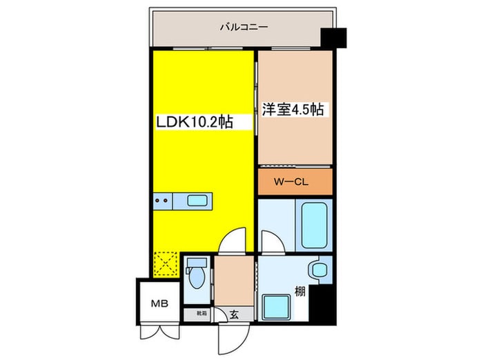 プレジオ練馬富士見台の物件間取画像