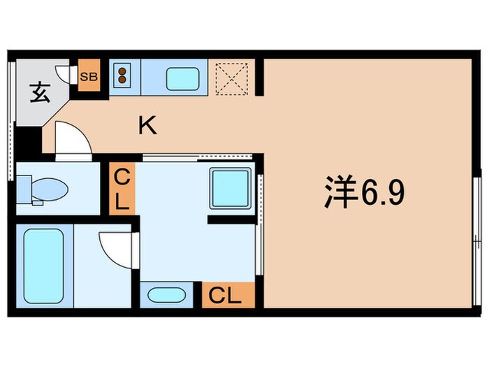 グランテージ西小山の物件間取画像