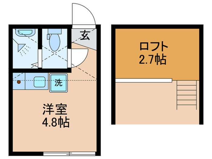 メゾンパル鶴見市場の物件間取画像