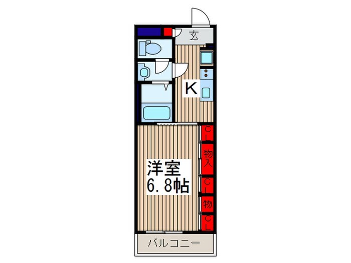 リブリ・riche Ⅶの物件間取画像