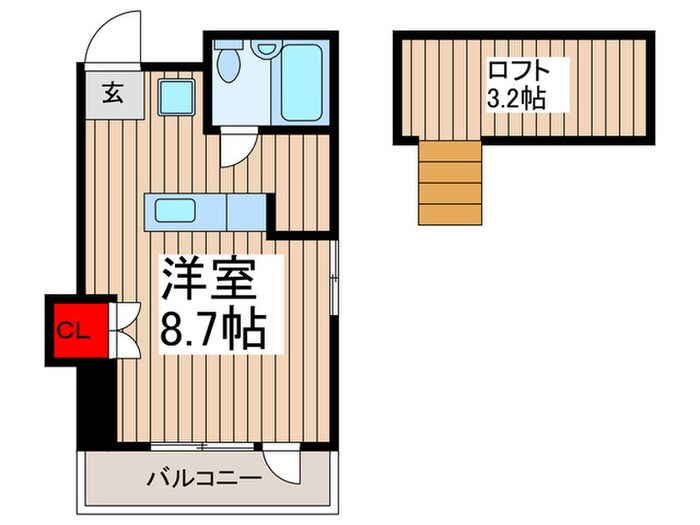 メゾン　ドゥ　ソレイユの物件間取画像