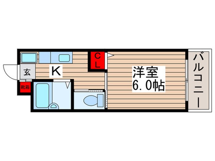 マンション・アベニュ－の物件間取画像