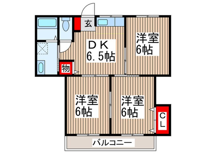 エクセレント94の物件間取画像