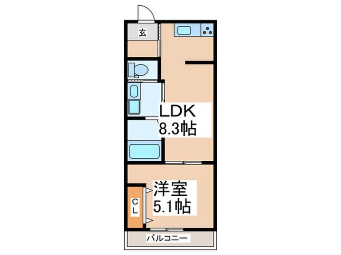 仮)La Luce中山の物件間取画像