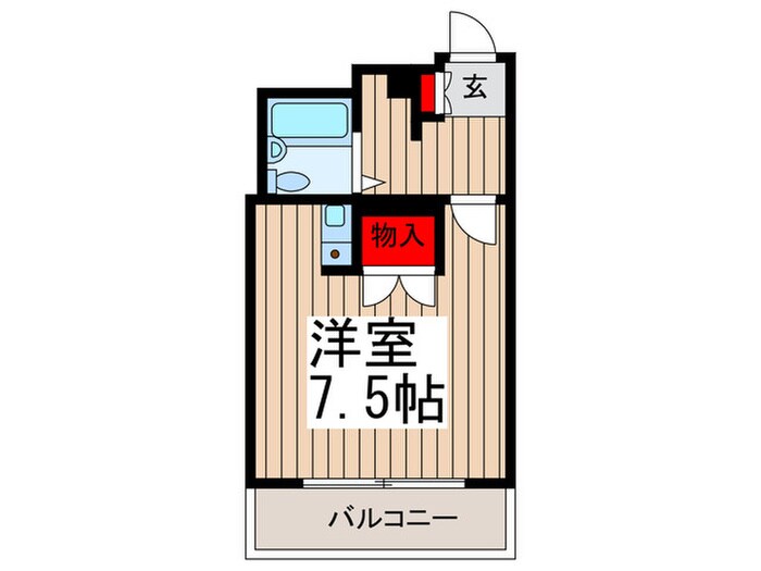 エレガンスシティの物件間取画像