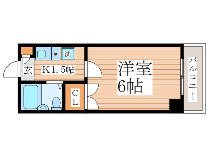 アカシアビルの物件間取画像