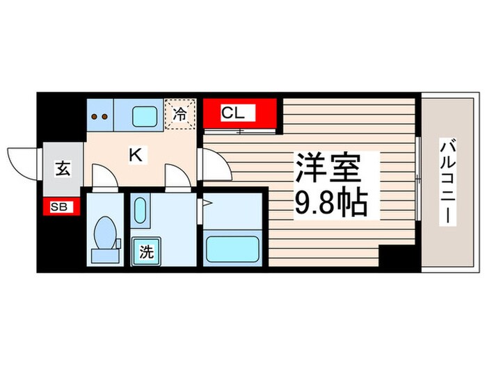 物件間取画像