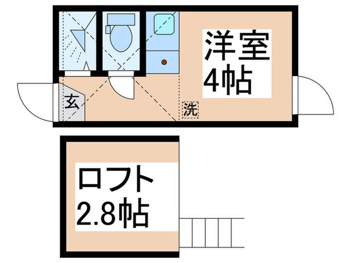 フェリスポニーの物件間取画像