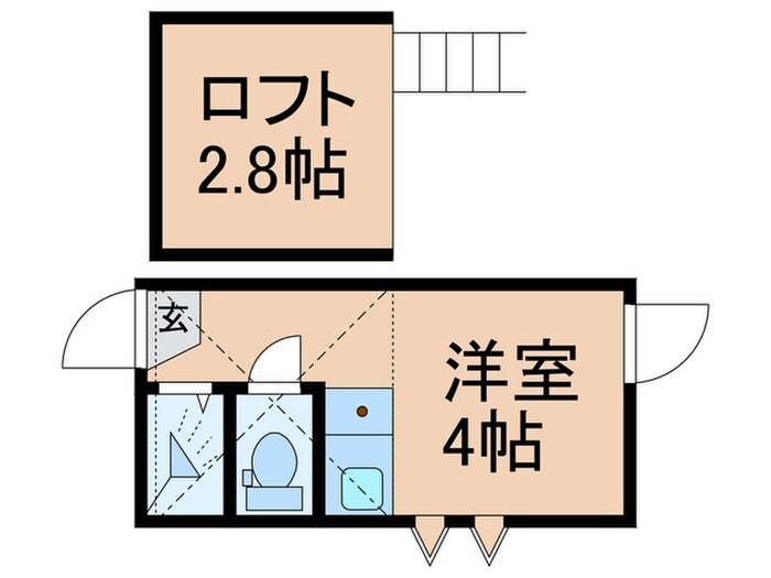 物件間取画像