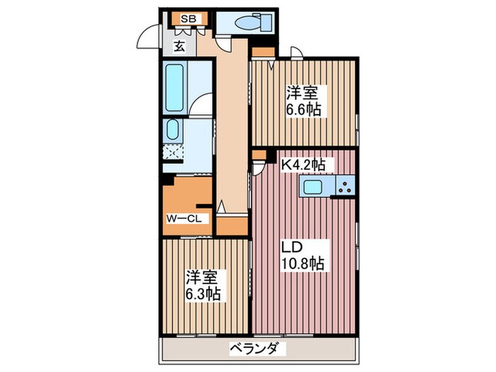 物件間取画像
