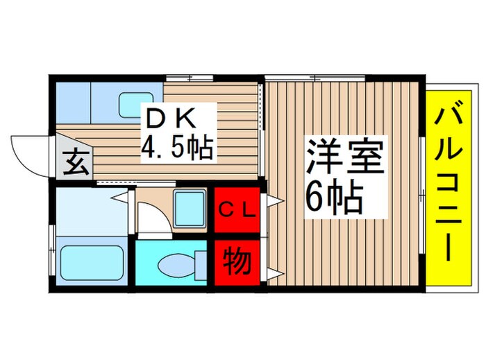 物件間取画像