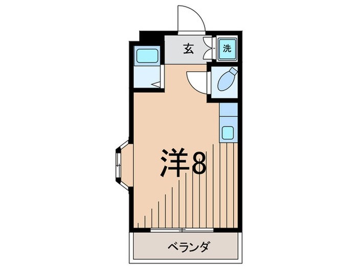 プレステ－ジ三田の物件間取画像