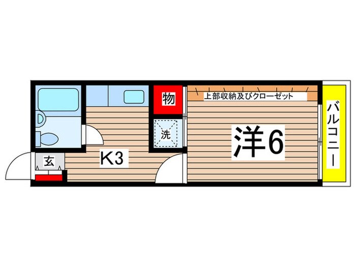 ピアハウスの物件間取画像