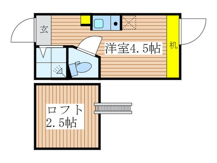 南大泉テラスハウスの物件間取画像
