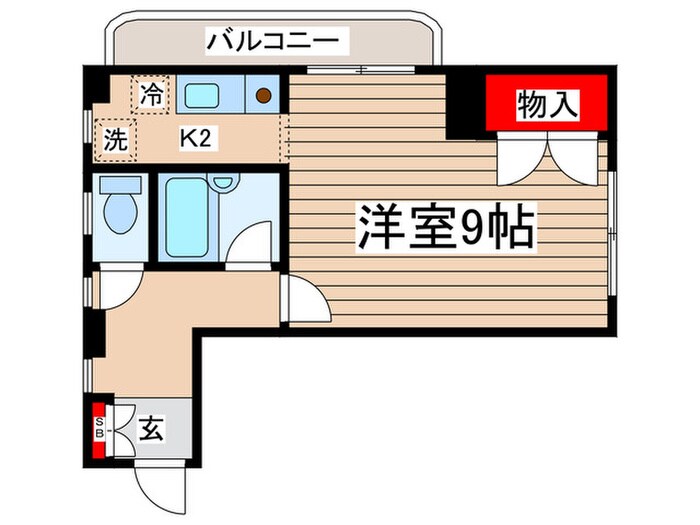 萩原マンションの物件間取画像