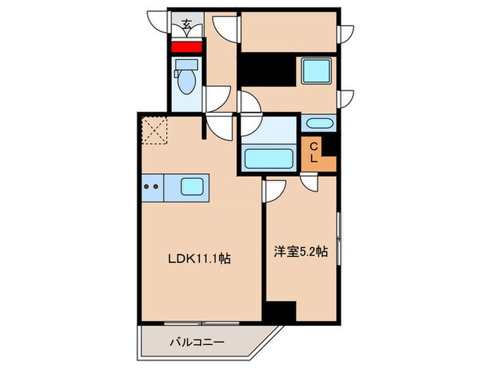 シーズンフラッツ新高円寺の物件間取画像