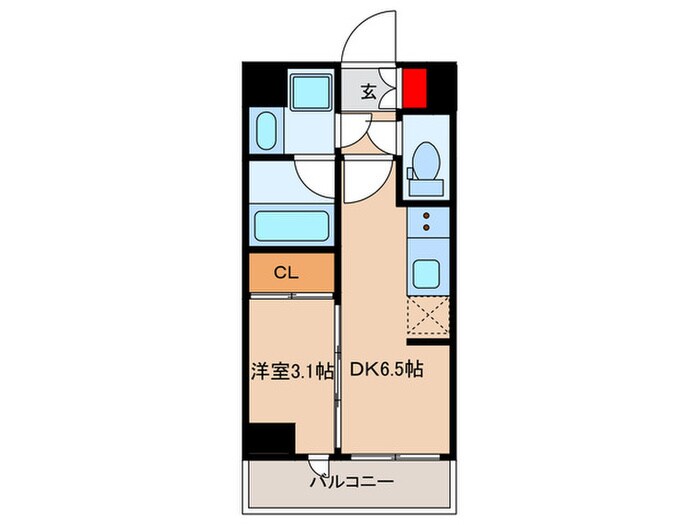 シーズンフラッツ新高円寺の物件間取画像