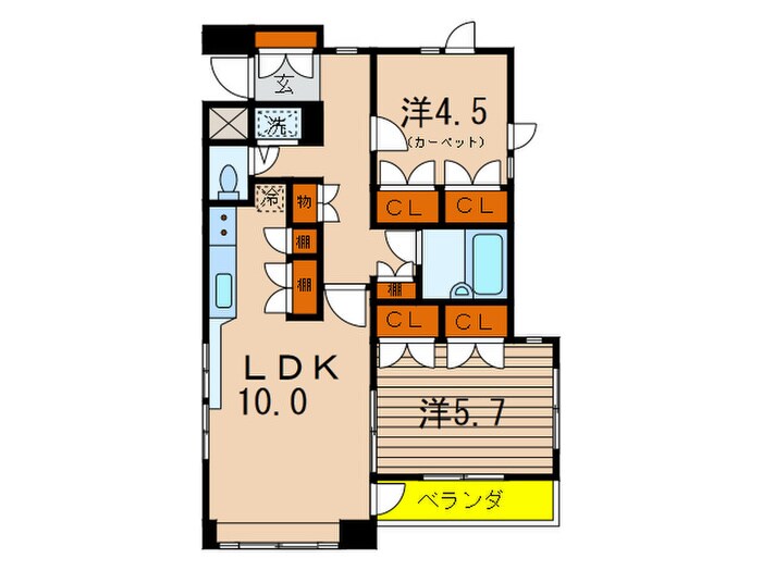 フォレスト瀬田の物件間取画像