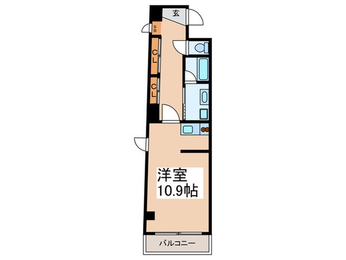 ルポン・デスポワールⅡの物件間取画像