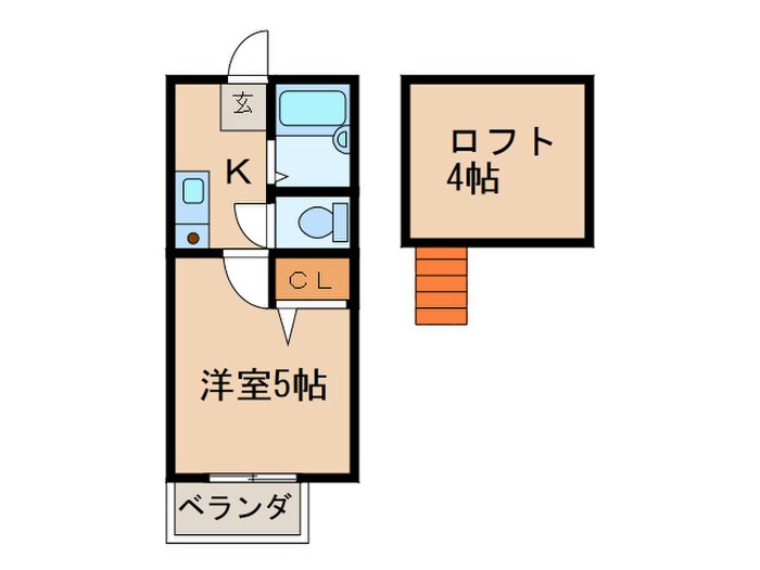 ジュノ－ブル新小岩南の物件間取画像