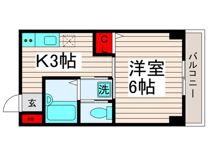 足立建築組合ビルの物件間取画像