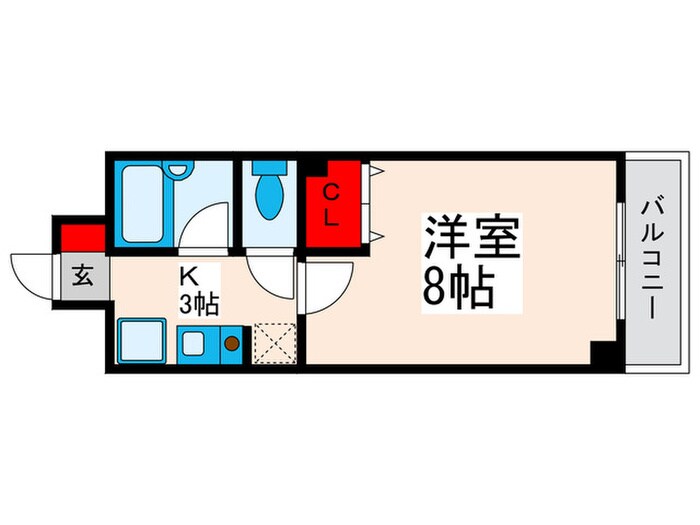 ギンガム瑞江の物件間取画像