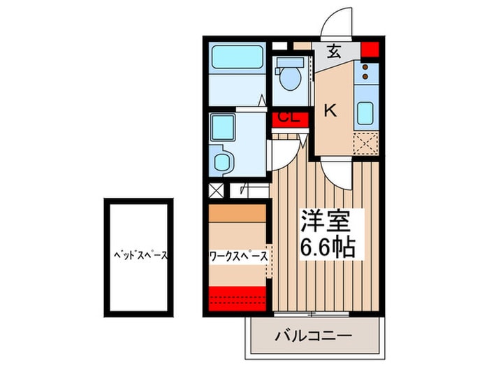 Hygge　Futtonoの物件間取画像