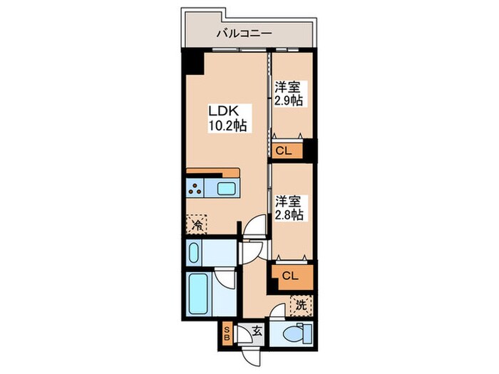 アルファコート亀戸２の物件間取画像