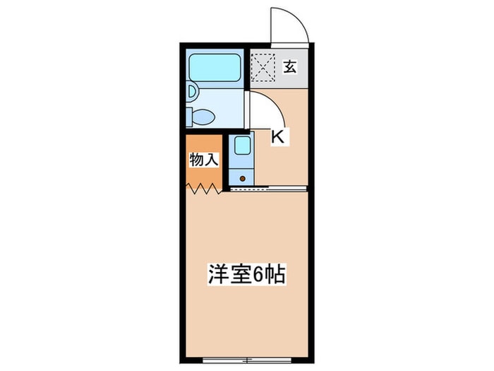 ティファニ－湘南Ｂの物件間取画像