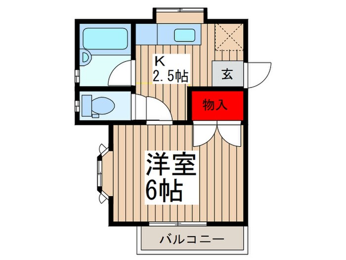 物件間取画像