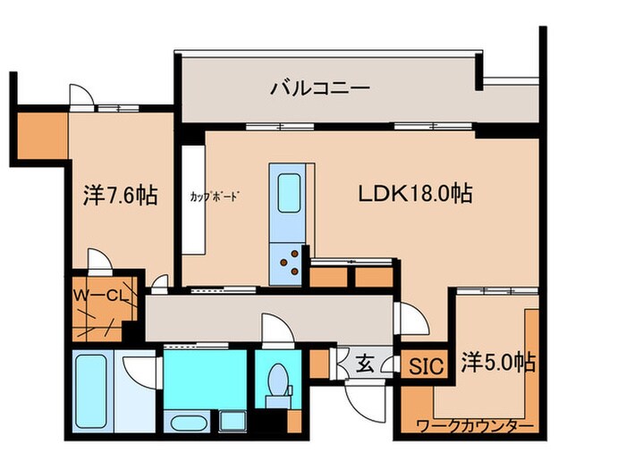 クオリスタの物件間取画像