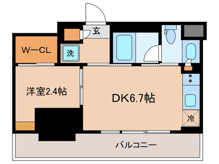 Blu Rock 後楽園の物件間取画像