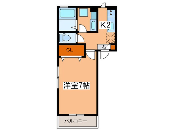 ルピナスシャトーの物件間取画像