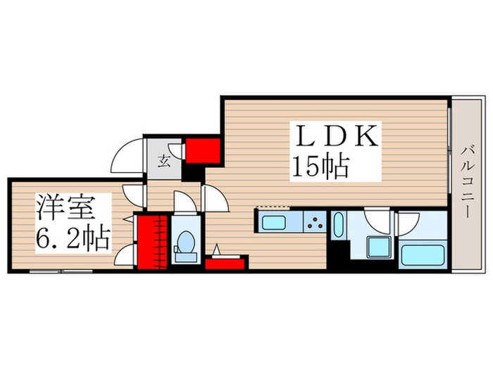 ポローニアクレスト中野の物件間取画像