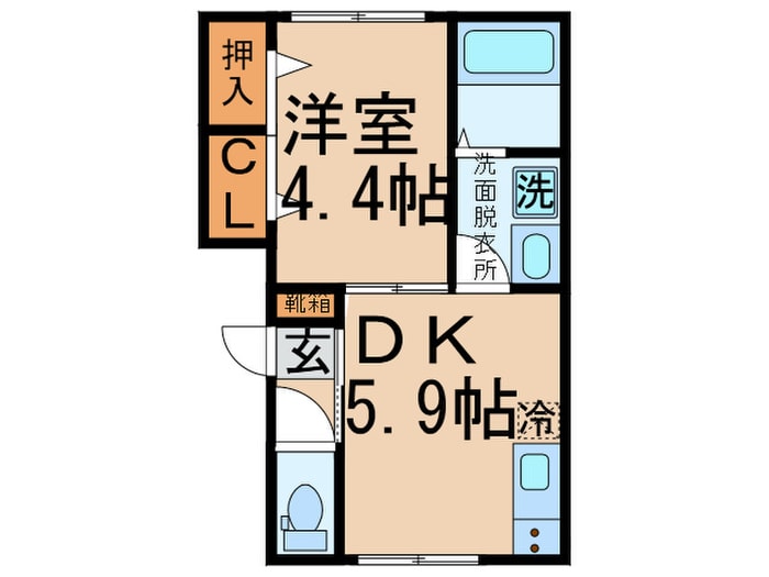 ソレイユ小石川の物件間取画像