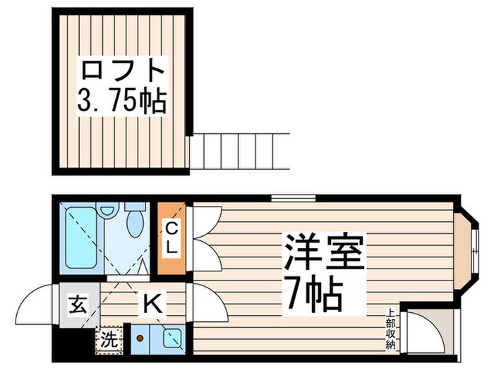 ホワイトローズの物件間取画像