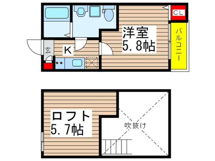 ｂｒｉｇｈｔ　ｍａｉｓｏｎの物件間取画像