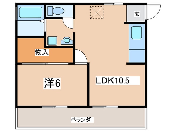 セサミハウスの物件間取画像