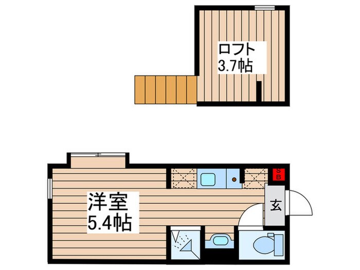 ハーモニーテラス上井草Ⅳの物件間取画像