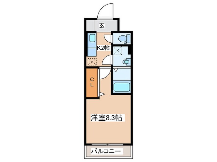 スアヴィス平塚宝町の物件間取画像