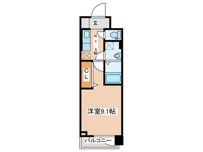 スアヴィス平塚宝町の物件間取画像