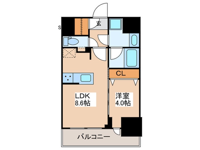 シティインデックス神田（604）の物件間取画像