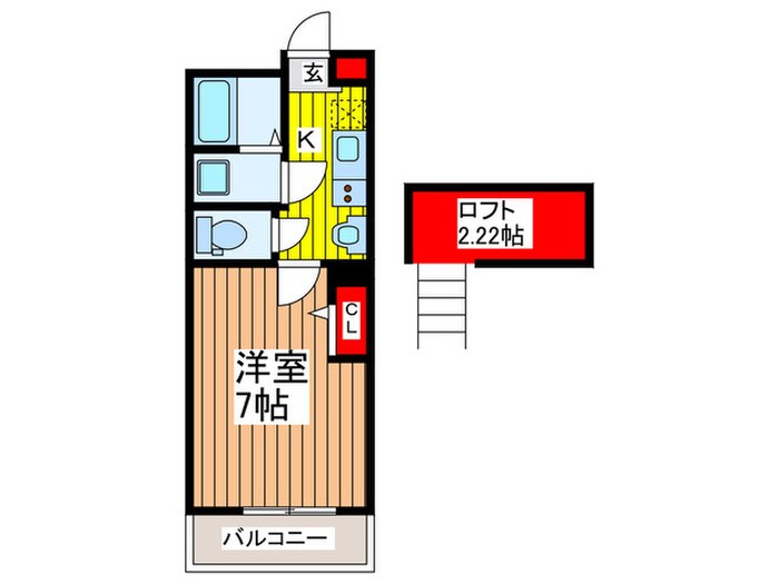 仮）さいたま市中央区本町西の物件間取画像