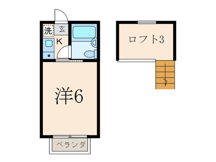 メゾン玉川の物件間取画像